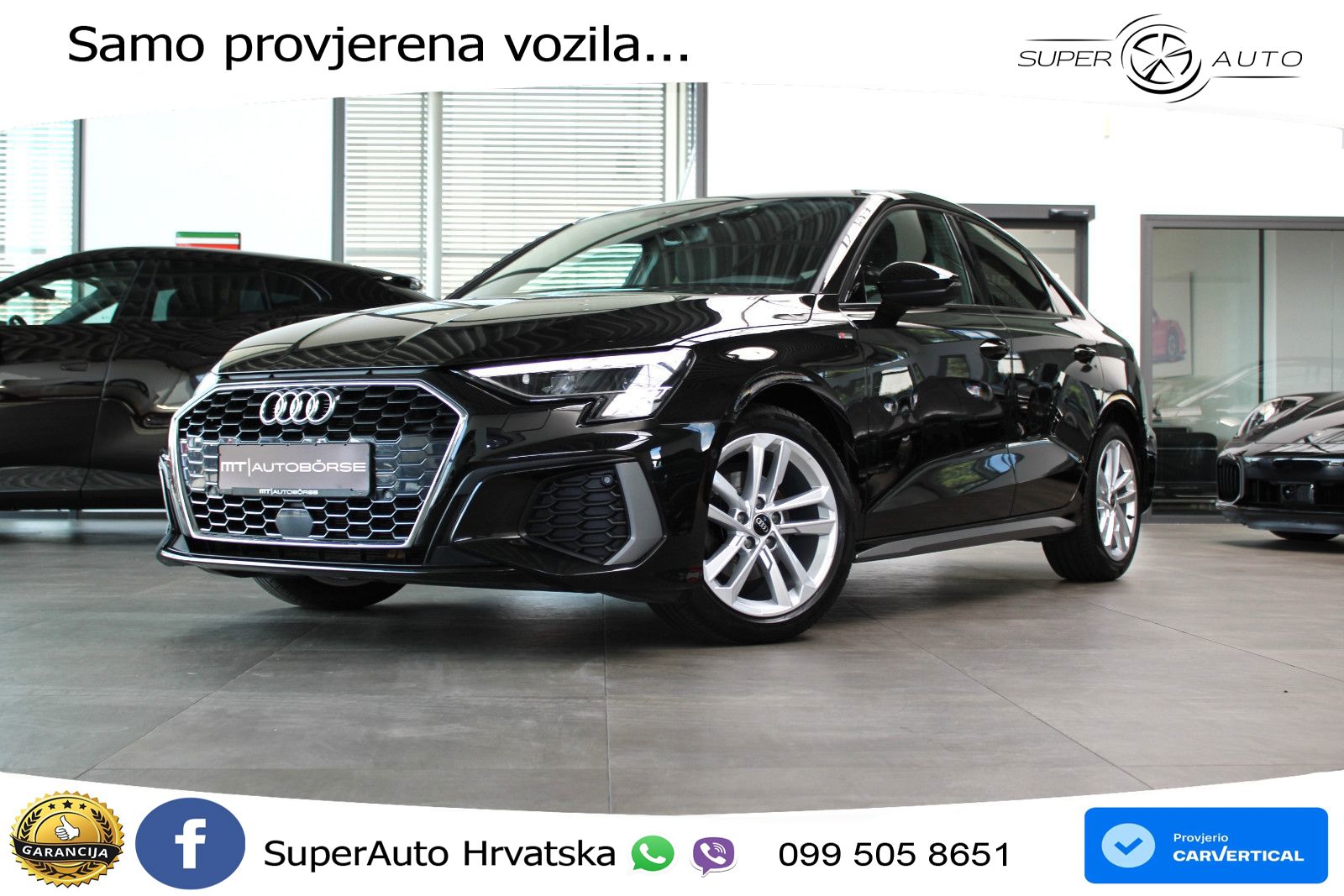 Audi A3 Limuzina 35 TFSI (150 KS) S tronic S line LED+GR SJED+ACC