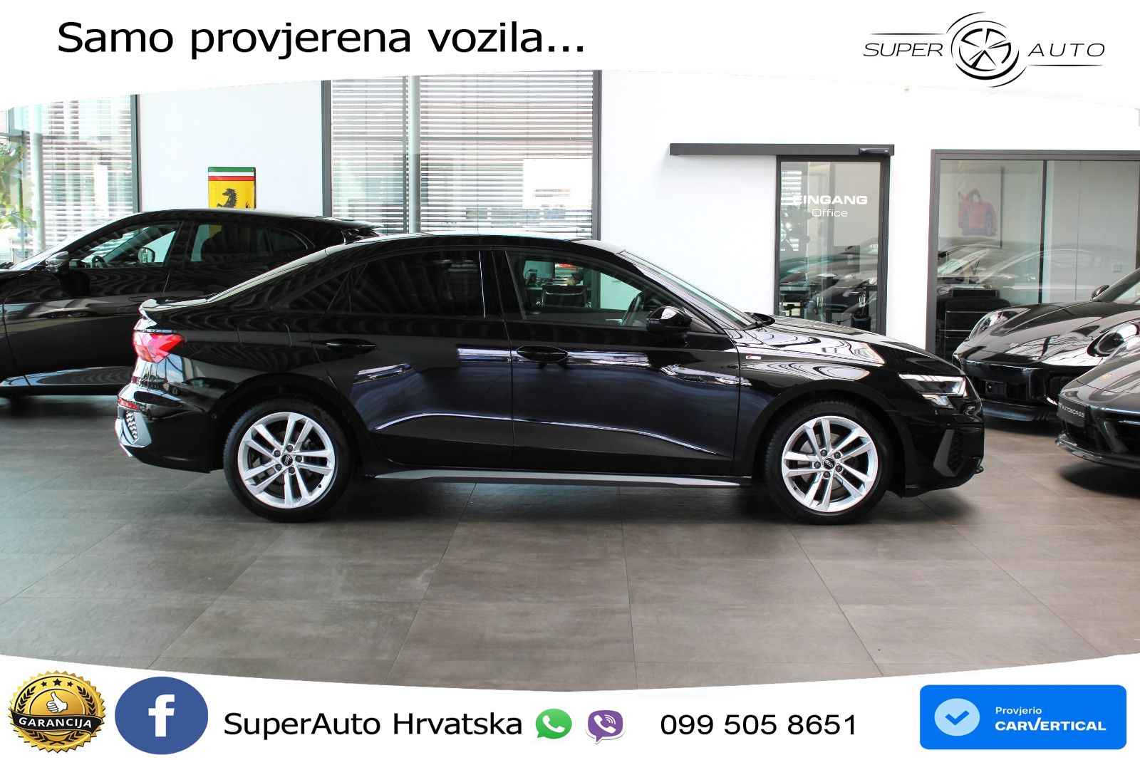 Audi A3 Limuzina 35 TFSI (150 KS) S tronic S line LED+GR SJED+ACC