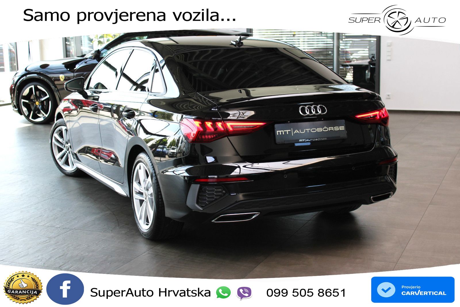 Audi A3 Limuzina 35 TFSI (150 KS) S tronic S line LED+GR SJED+ACC