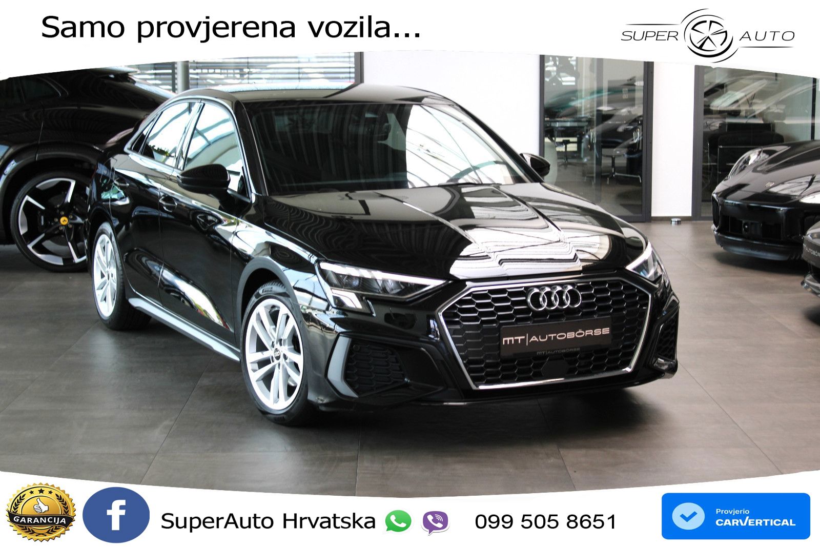 Audi A3 Limuzina 35 TFSI (150 KS) S tronic S line LED+GR SJED+ACC
