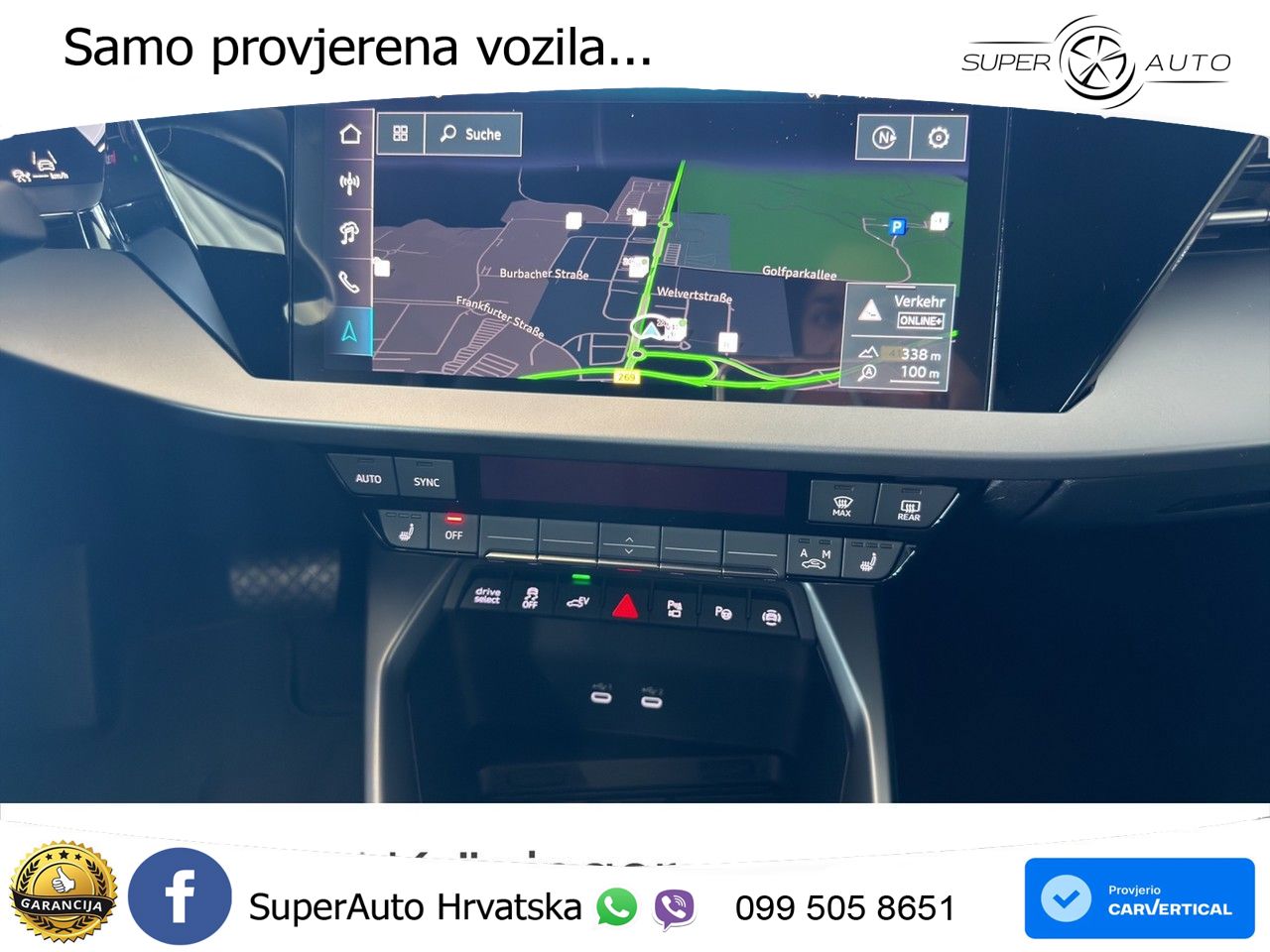 Audi A3 Sportback 40 TFSI e (204 KS) Plug-in Hybrid S tronic advanced LED+GR SJED+ACC