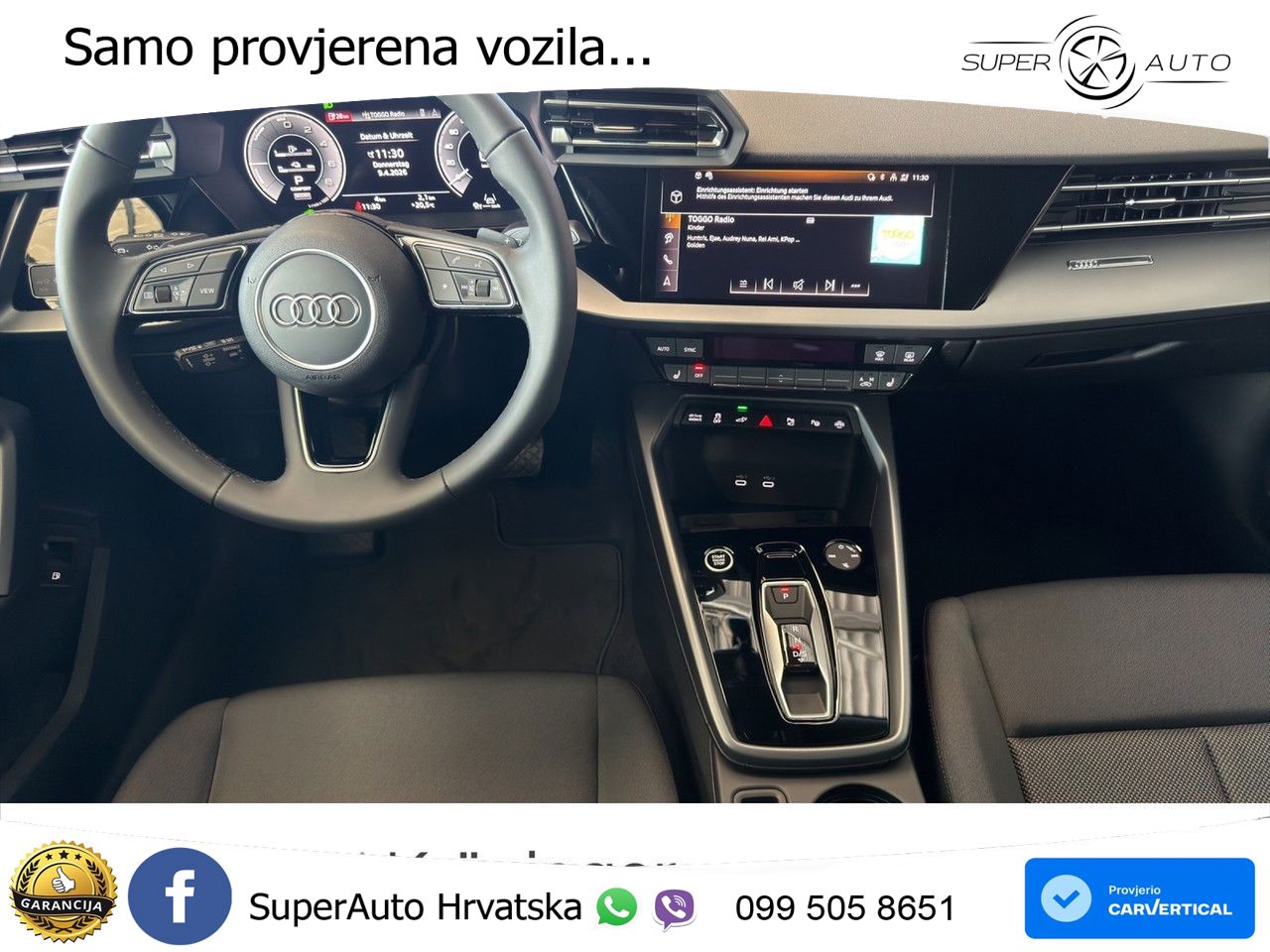Audi A3 Sportback 40 TFSI e (204 KS) Plug-in Hybrid S tronic advanced LED+GR SJED+ACC