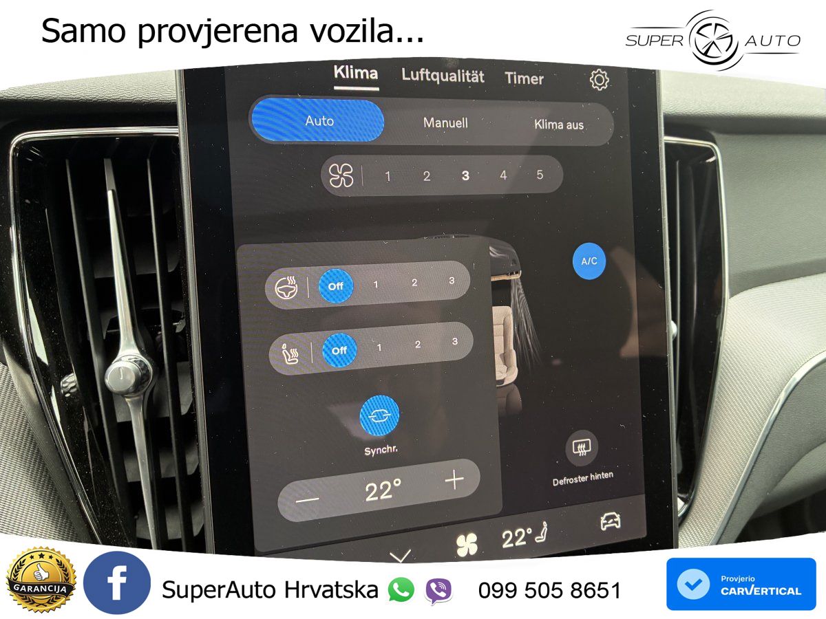 Volvo XC60 B5 Benzin AWD Geartronic ACC+HEAD+4xGR SJED+360+PANO