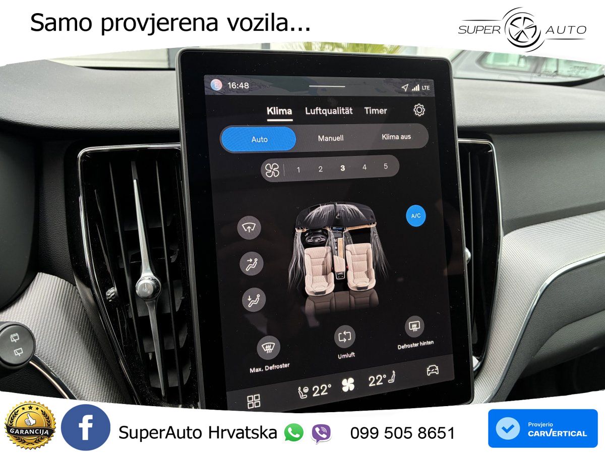 Volvo XC60 B5 Benzin AWD Geartronic ACC+HEAD+4xGR SJED+360+PANO