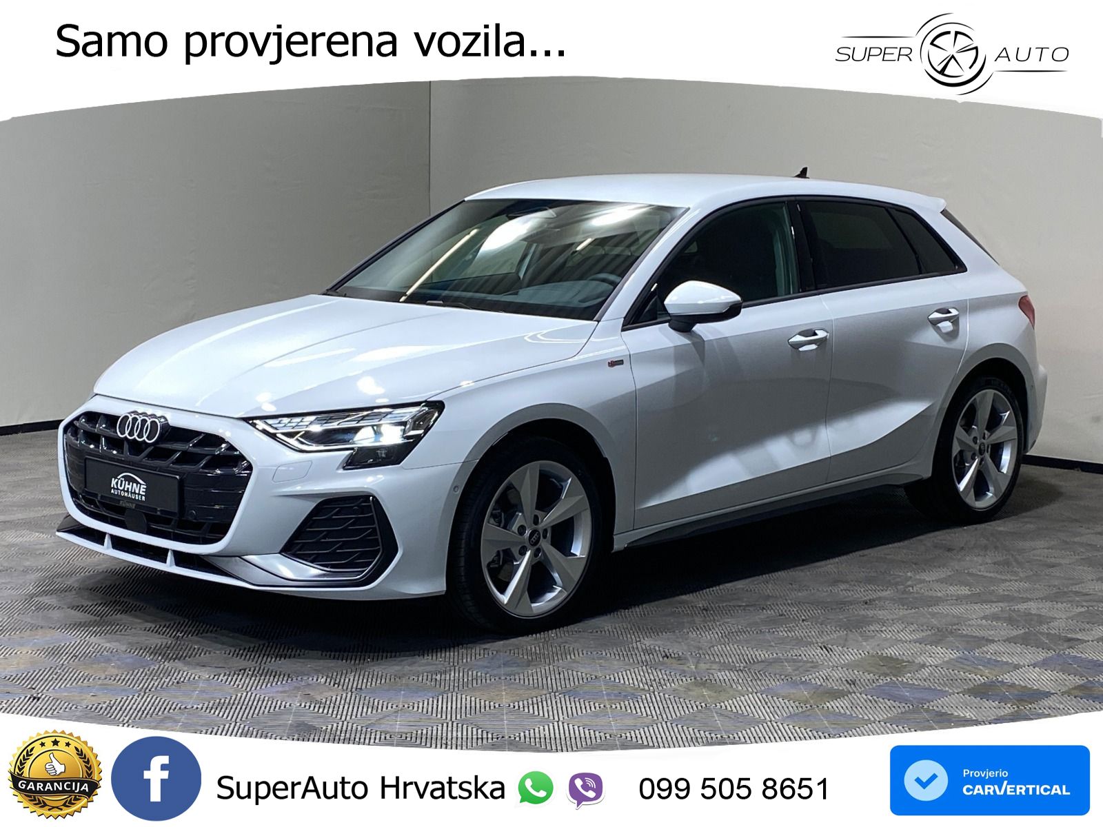 Audi A3 Sportback 40 TFSI (204 KS) quattro S tronic S line