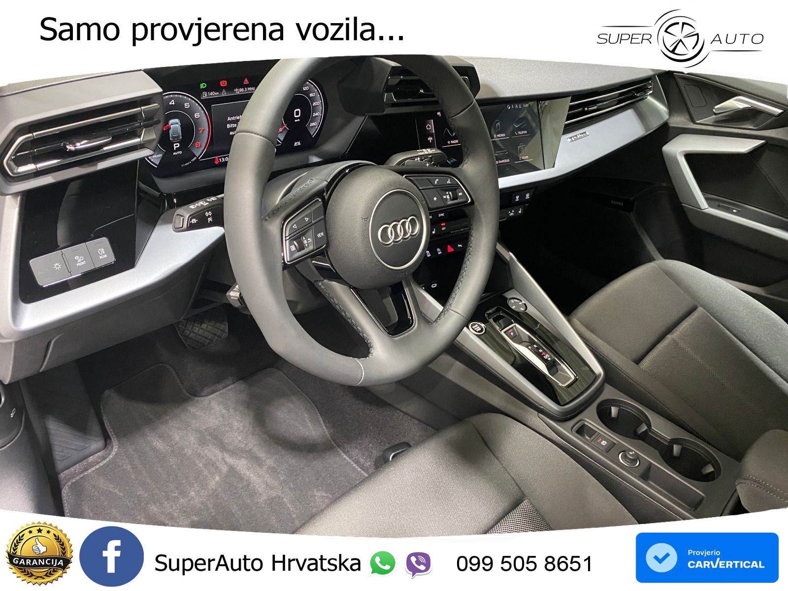 Audi A3 Sportback 40 TFSI (204 KS) quattro S tronic S line