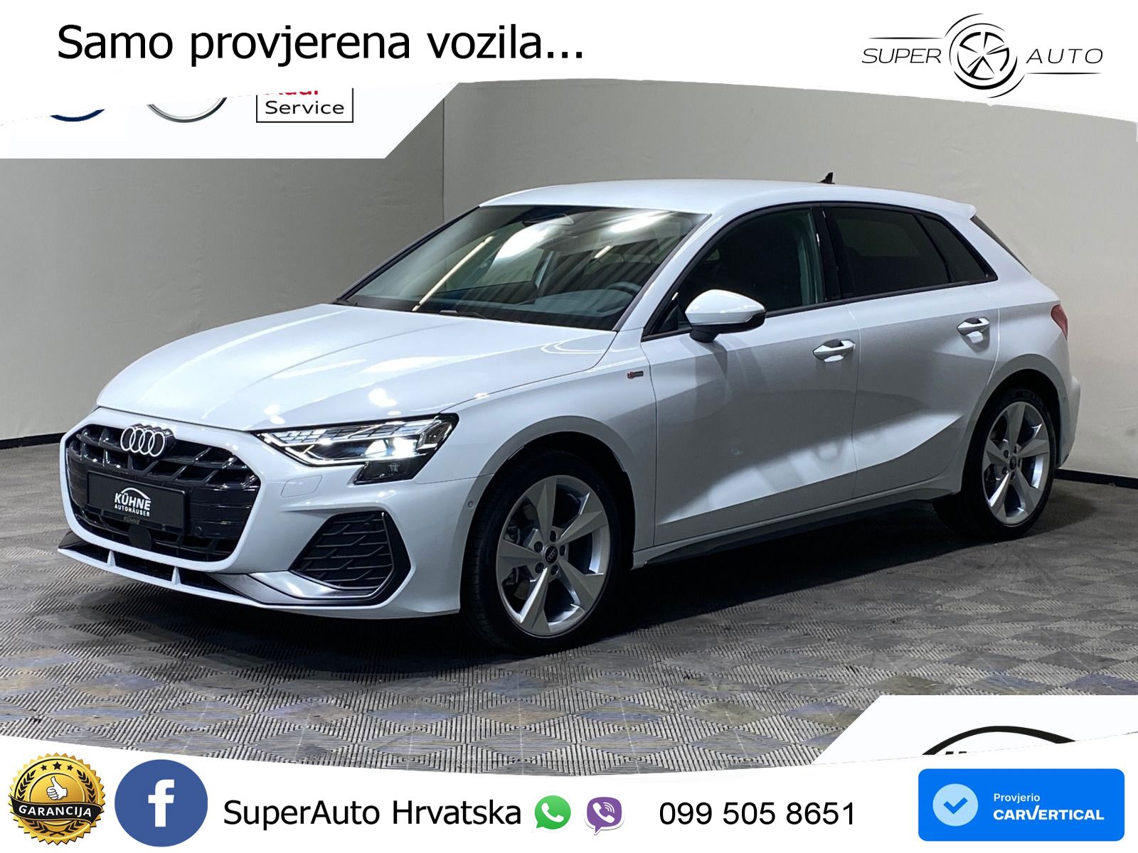 Audi A3 Sportback 40 TFSI (204 KS) quattro S tronic S line