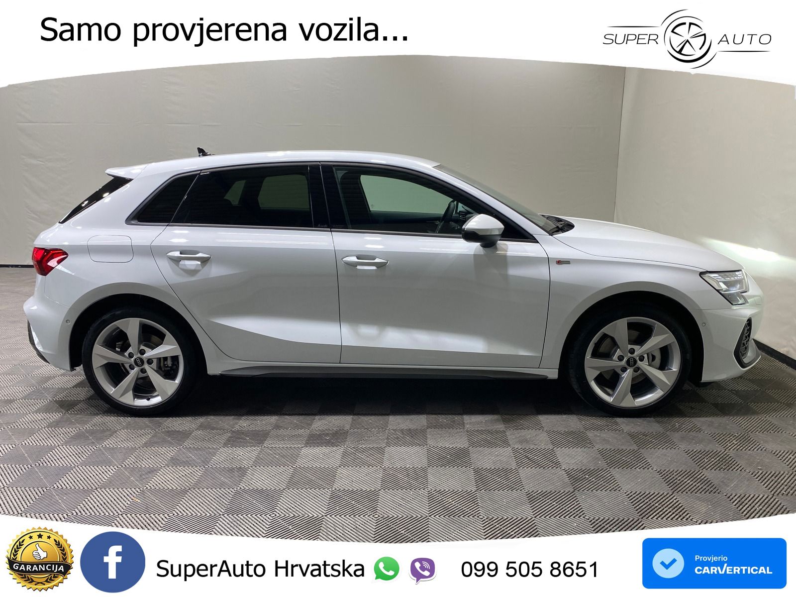 Audi A3 Sportback 40 TFSI (204 KS) quattro S tronic S line