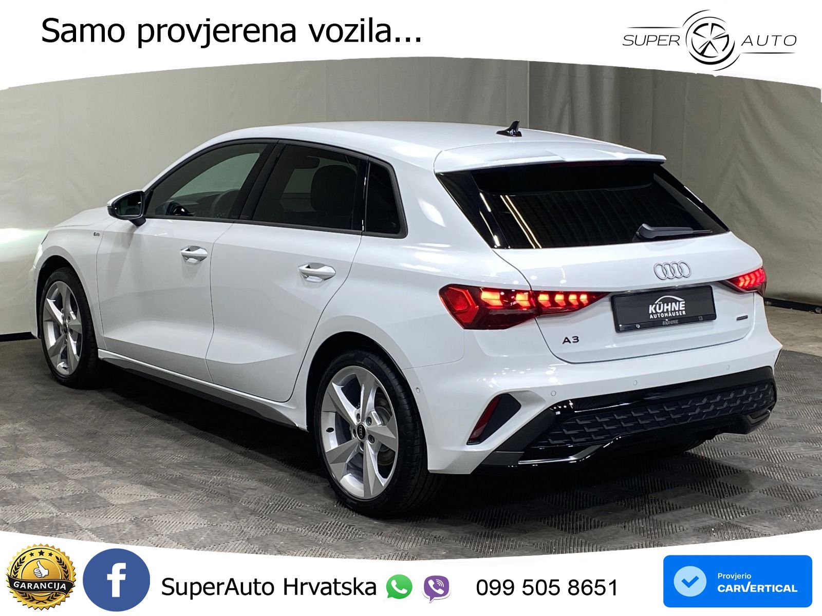 Audi A3 Sportback 40 TFSI (204 KS) quattro S tronic S line