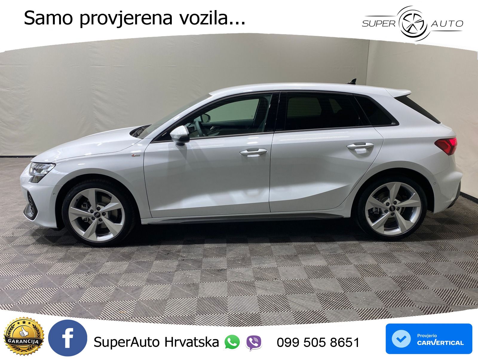 Audi A3 Sportback 40 TFSI (204 KS) quattro S tronic S line