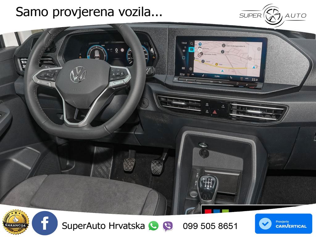 Volkswagen Caddy Life 5-Sitzer Motor: 2,0 l TDI EU6 SCR 4MO 122 KS