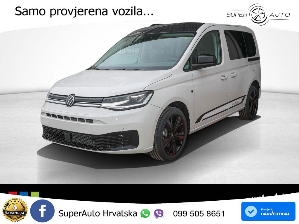 Volkswagen Caddy Life 5-Sitzer Motor: 2,0 l TDI EU6 SCR 4MO 122 KS