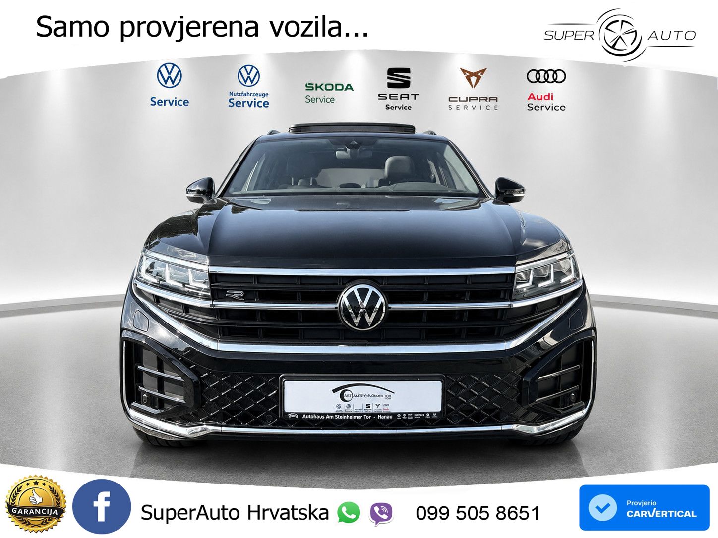 Volkswagen Touareg 3.0 V6 TDI (231 KS) 4MOTION Tiptronic R-Line MATRIX+GR SJED+KAM