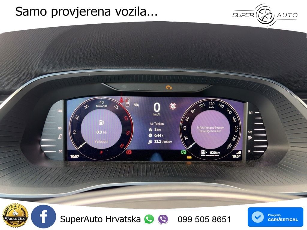 Škoda Octavia Combi 2.0 TDI (150 KS) DSG LED+GR SJED+ACC