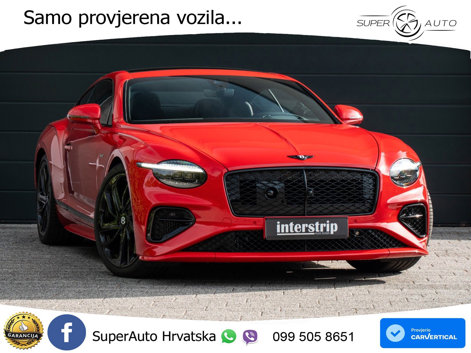 Bentley Continental GT IV 4.0 V8 TFSi (782 KS) AWD DCT LED+GR SJED+ACC