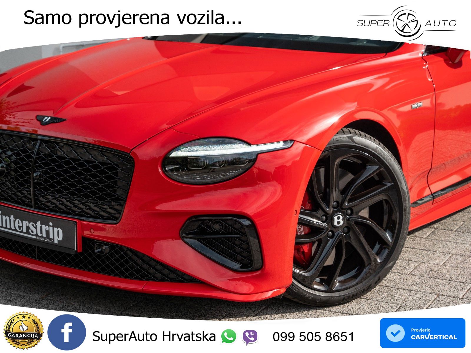 Bentley Continental GT IV 4.0 V8 TFSi (782 KS) AWD DCT LED+GR SJED+ACC