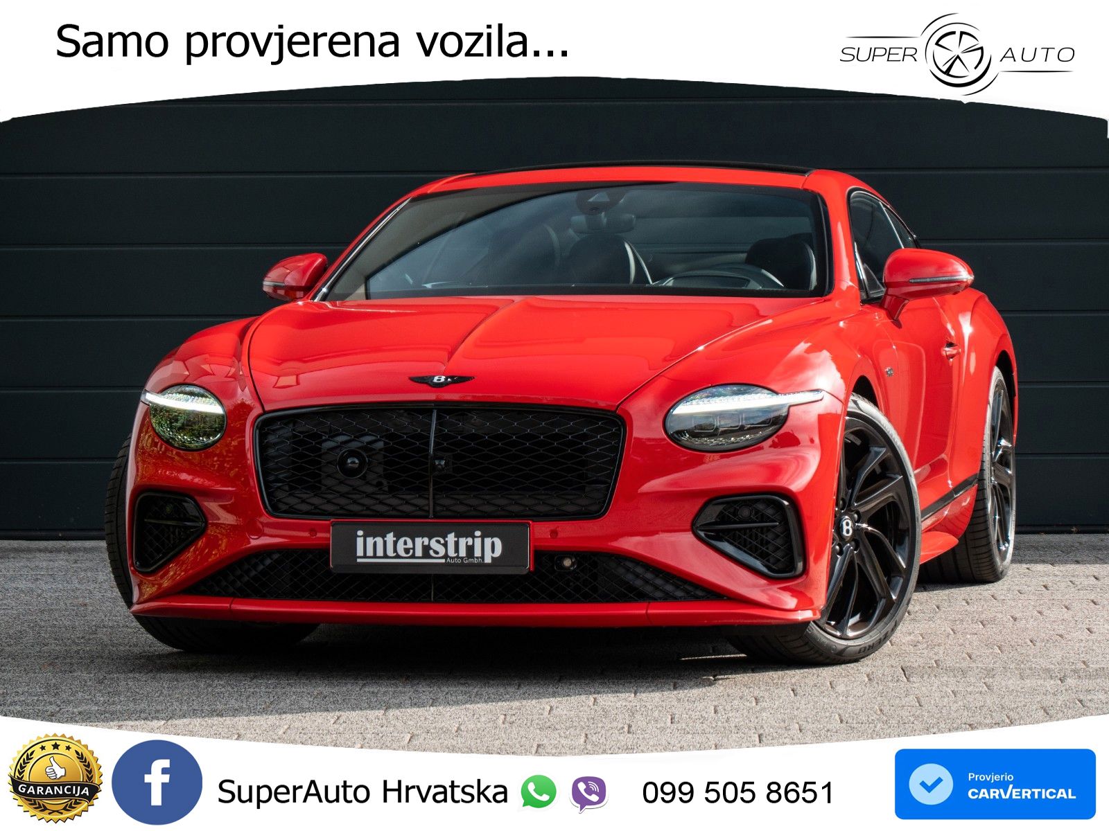 Bentley Continental GT IV 4.0 V8 TFSi (782 KS) AWD DCT LED+GR SJED+ACC