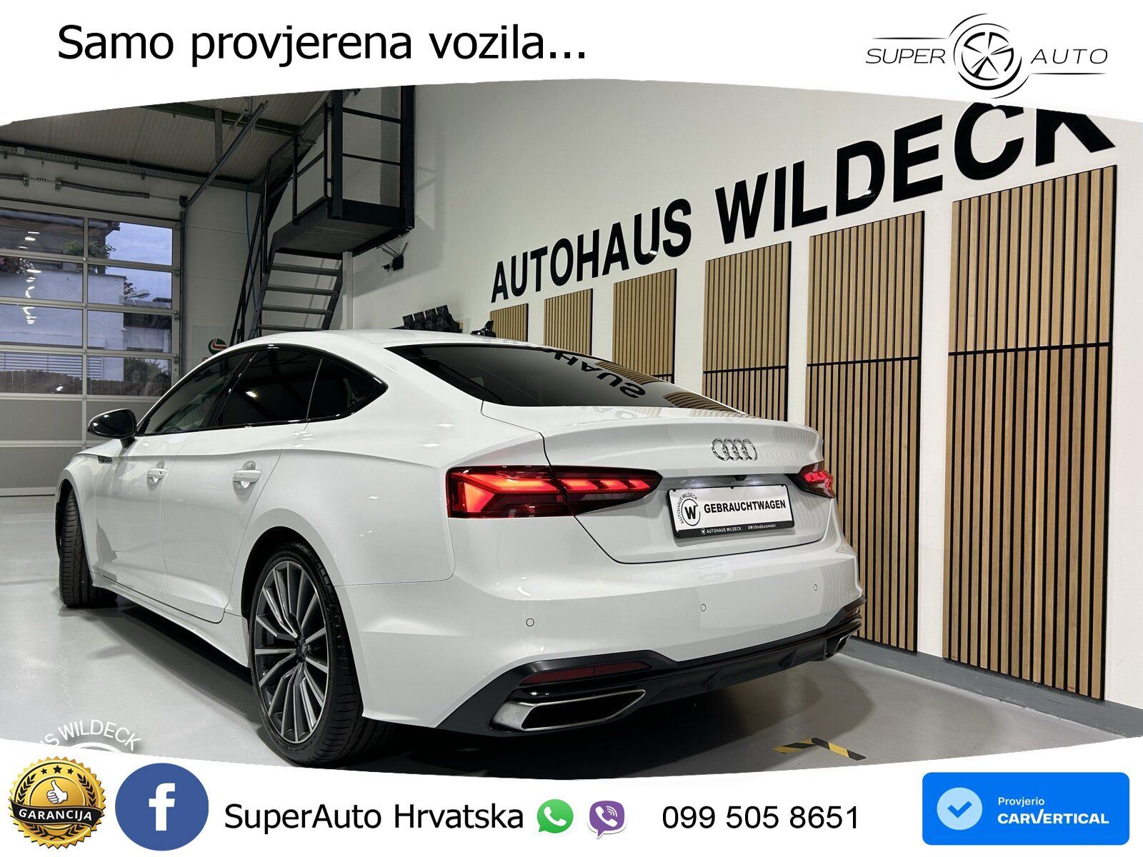 Audi A5 Sportback 40 TDI (204 KS) S tronic advanced MATRIX+GR SJED+KAM