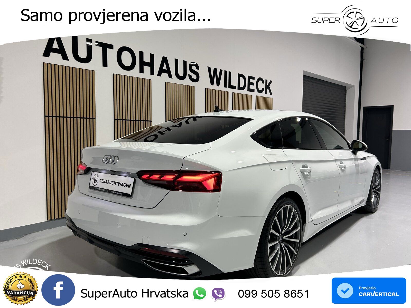 Audi A5 Sportback 40 TDI (204 KS) S tronic advanced MATRIX+GR SJED+KAM