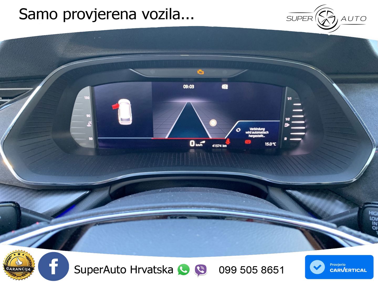 Škoda Octavia Combi RS 2.0 TSI (245 KS) LED+GR SJED+ACC
