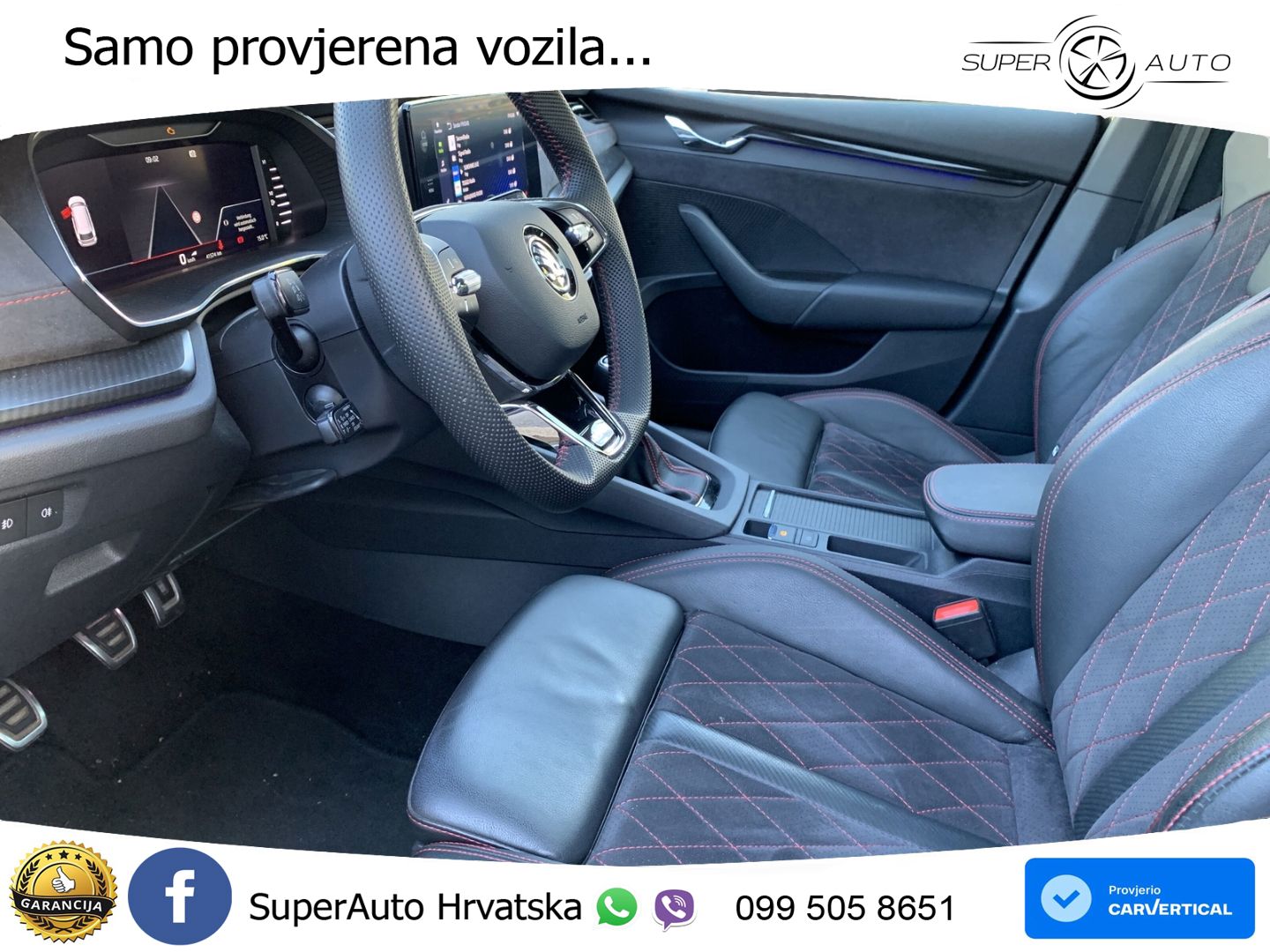 Škoda Octavia Combi RS 2.0 TSI (245 KS) LED+GR SJED+ACC