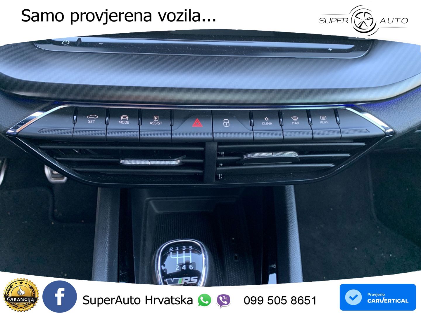 Škoda Octavia Combi RS 2.0 TSI (245 KS) LED+GR SJED+ACC
