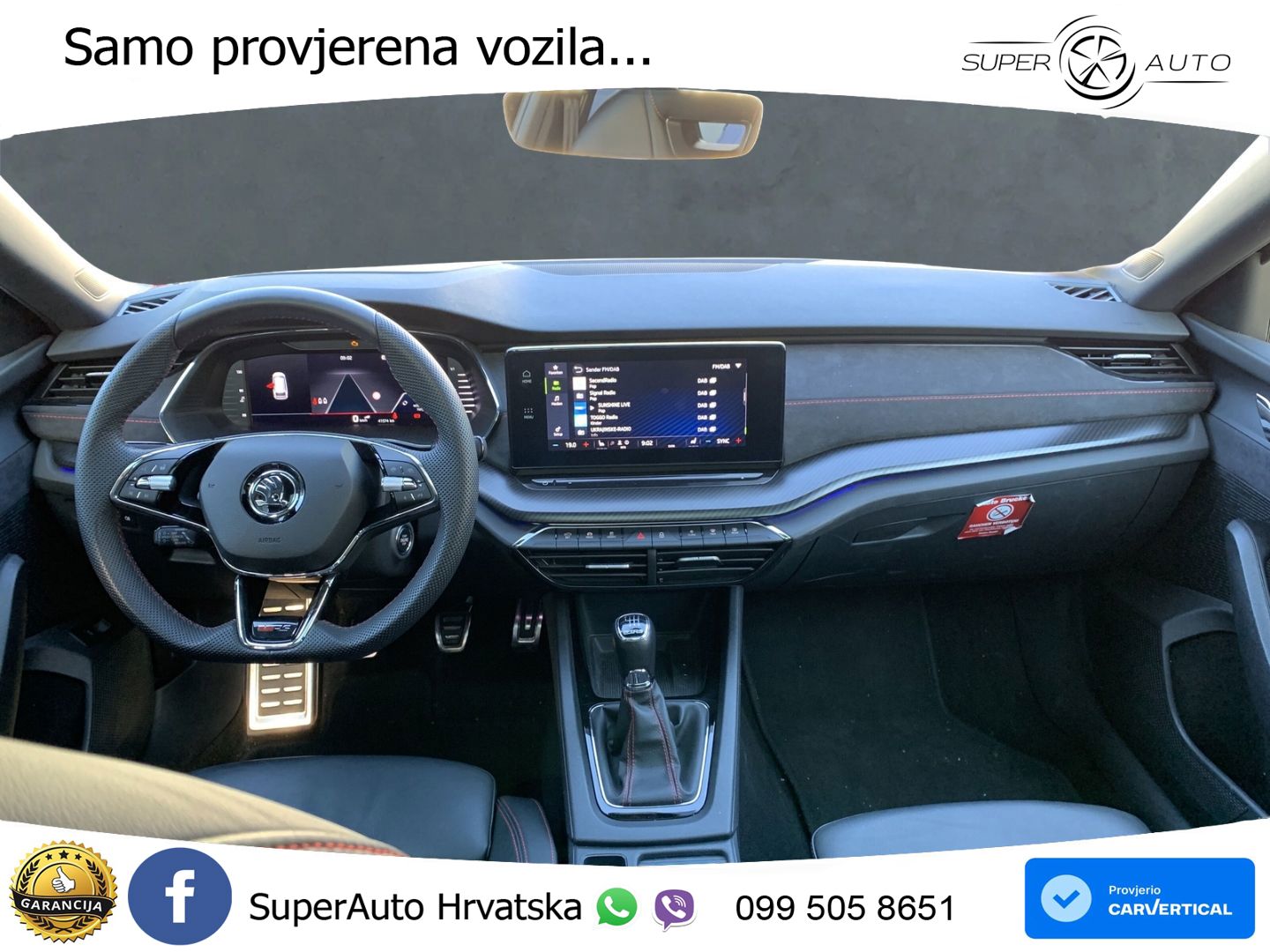Škoda Octavia Combi RS 2.0 TSI (245 KS) LED+GR SJED+ACC