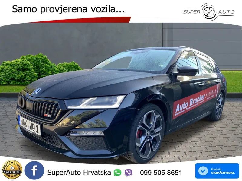 Škoda Octavia Combi RS 2.0 TSI (245 KS) LED+GR SJED+ACC