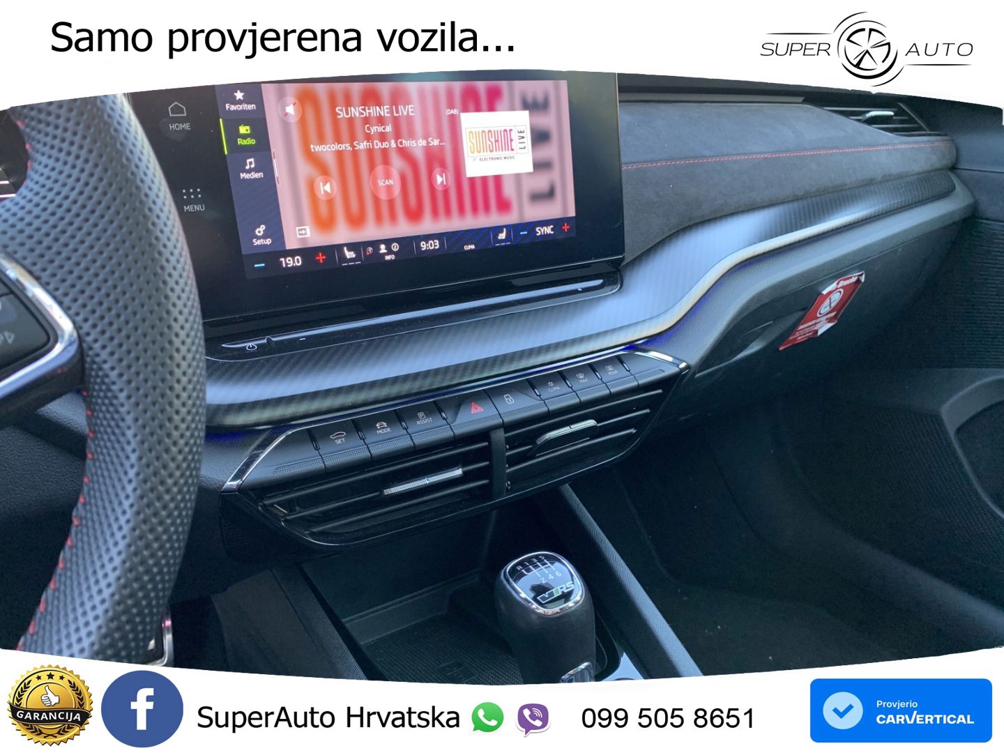 Škoda Octavia Combi RS 2.0 TSI (245 KS) LED+GR SJED+ACC