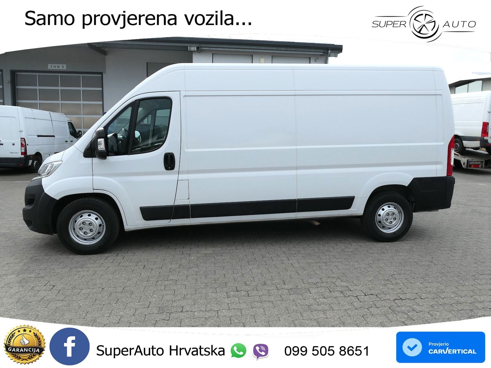 Citroën Jumper L3H2 Kühlkasten 0°C Frischdienst Klima 140 KS