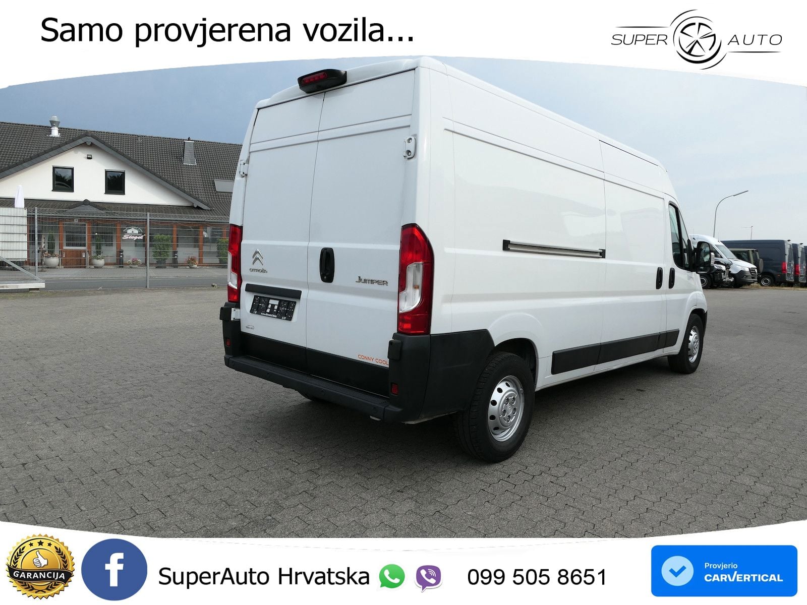 Citroën Jumper L3H2 Kühlkasten 0°C Frischdienst Klima 140 KS