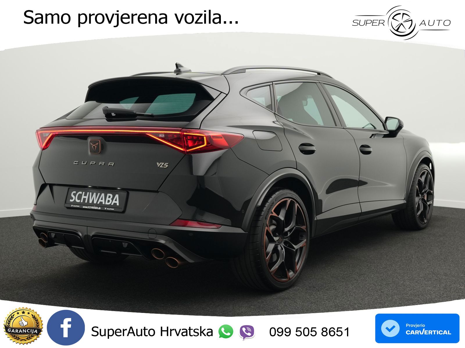 Cupra Formentor VZ5 2.5 TSI (390 KS) 4Drive DSG LED+GR SJED+ACC