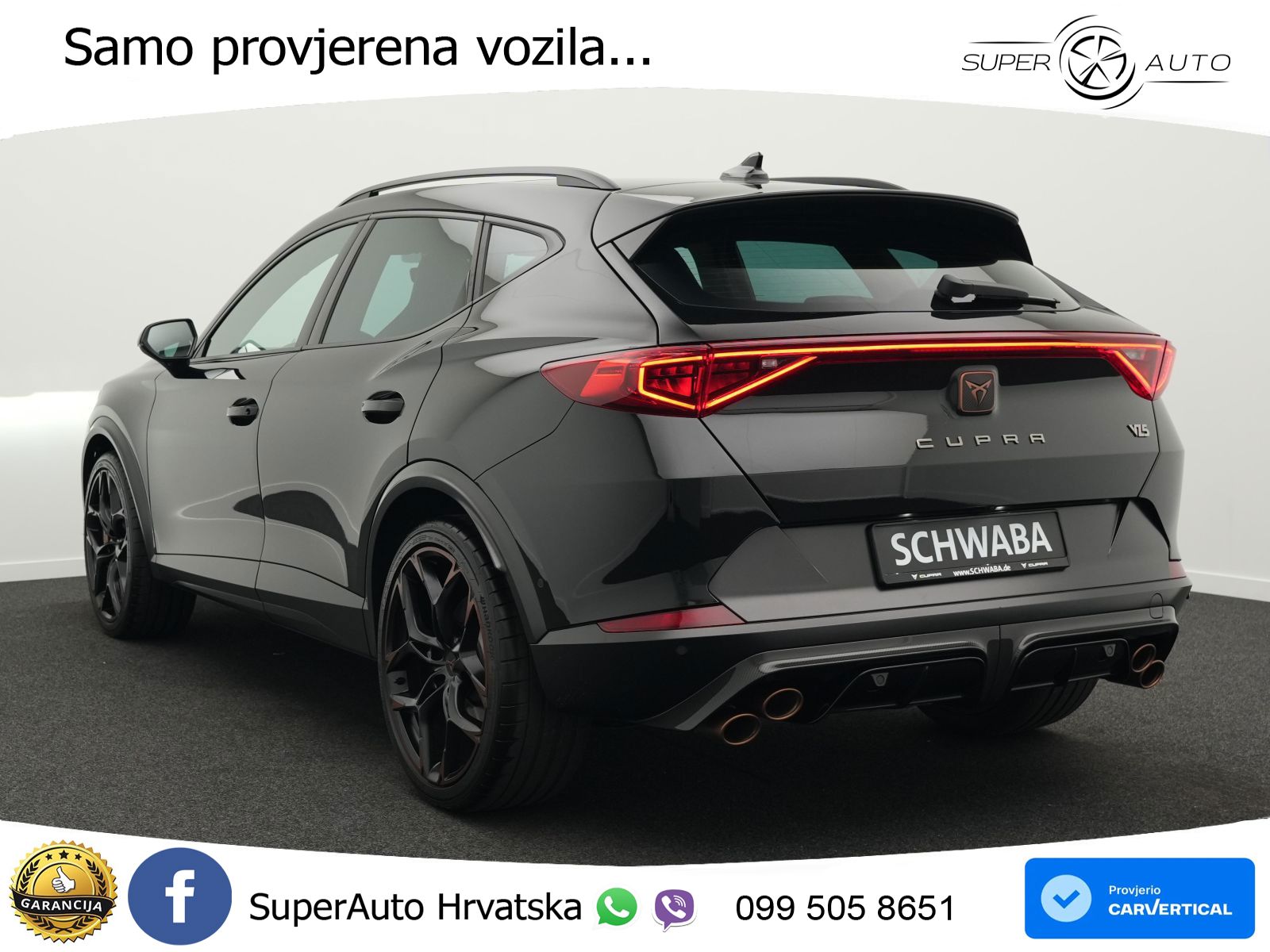 Cupra Formentor VZ5 2.5 TSI (390 KS) 4Drive DSG LED+GR SJED+ACC