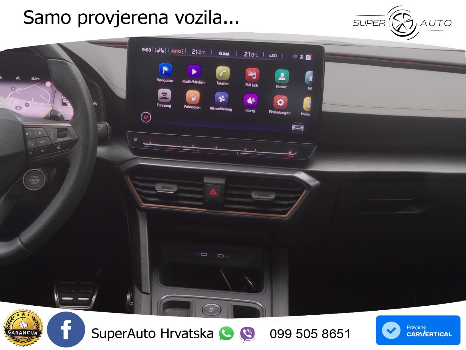 Cupra Formentor VZ5 2.5 TSI (390 KS) 4Drive DSG LED+GR SJED+ACC