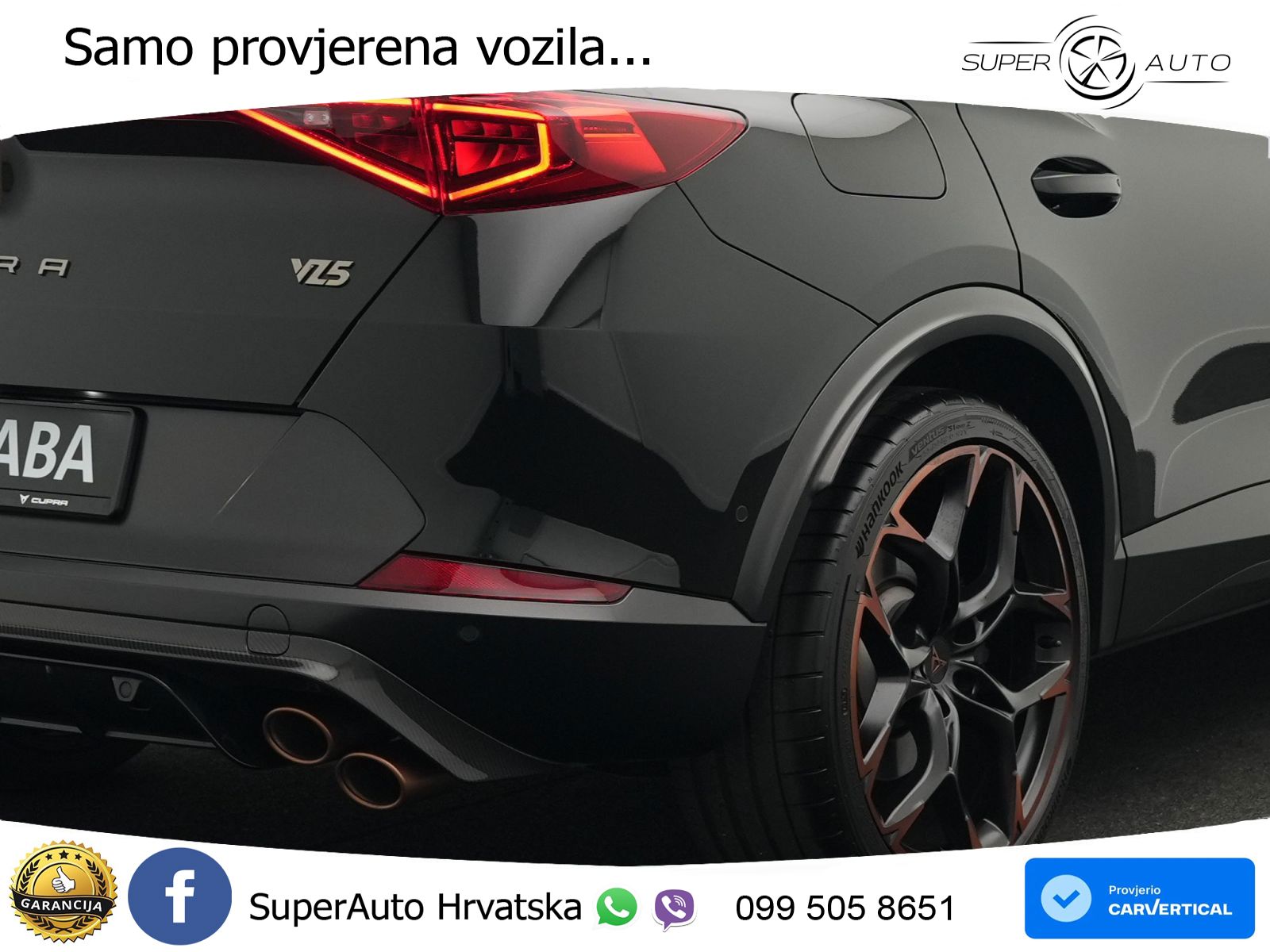 Cupra Formentor VZ5 2.5 TSI (390 KS) 4Drive DSG LED+GR SJED+ACC