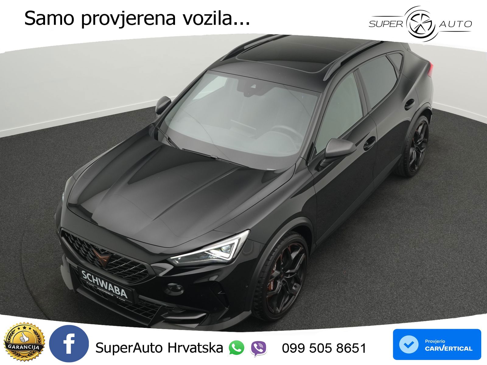 Cupra Formentor VZ5 2.5 TSI (390 KS) 4Drive DSG LED+GR SJED+ACC