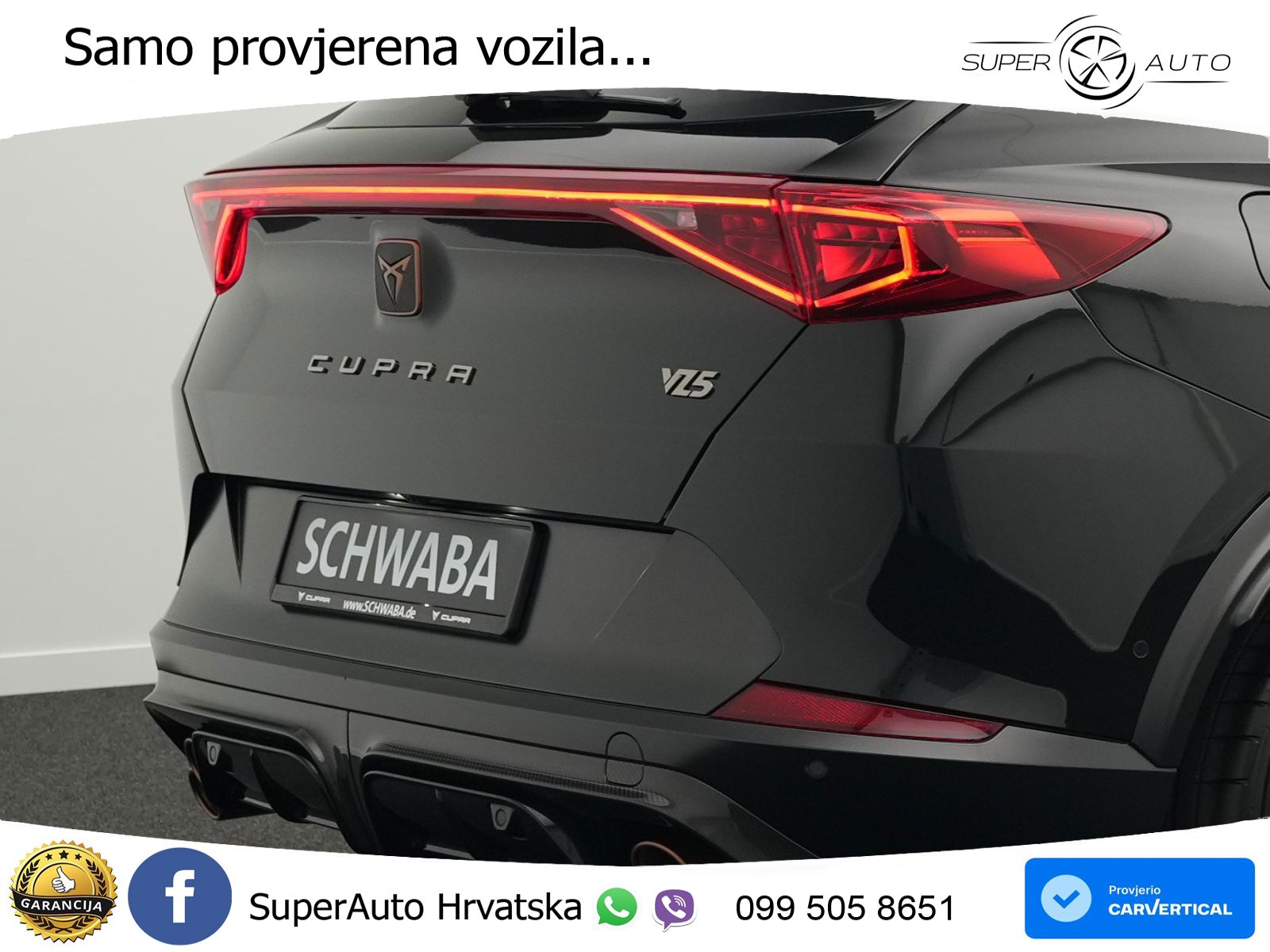 Cupra Formentor VZ5 2.5 TSI (390 KS) 4Drive DSG LED+GR SJED+ACC