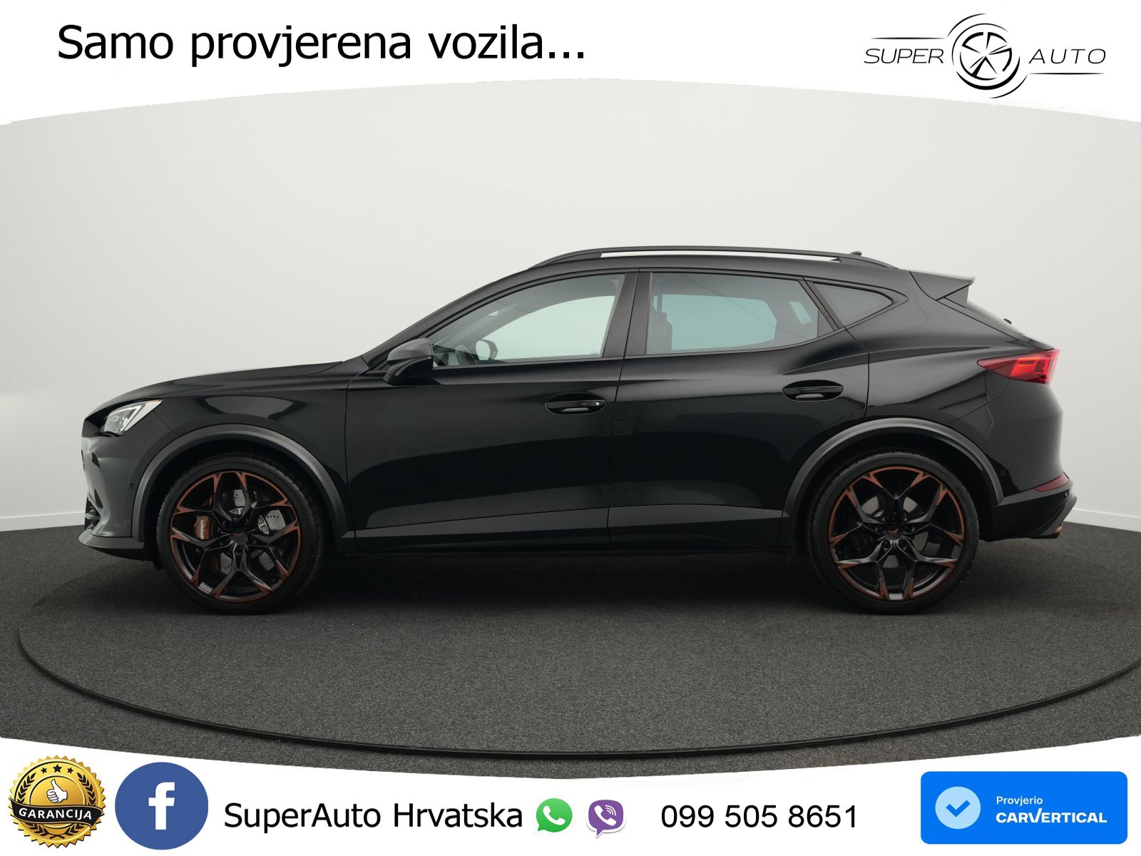 Cupra Formentor VZ5 2.5 TSI (390 KS) 4Drive DSG LED+GR SJED+ACC