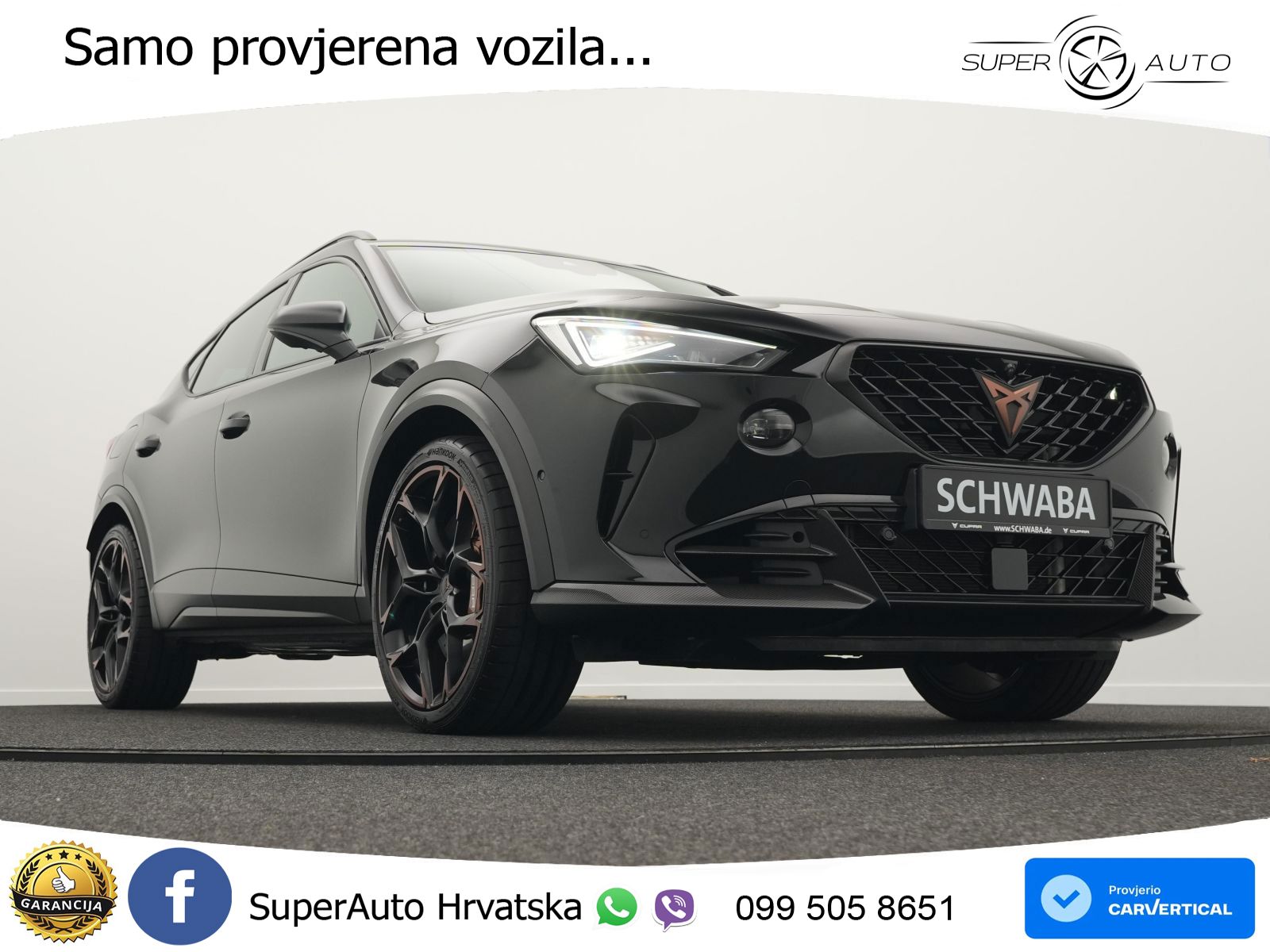 Cupra Formentor VZ5 2.5 TSI (390 KS) 4Drive DSG LED+GR SJED+ACC