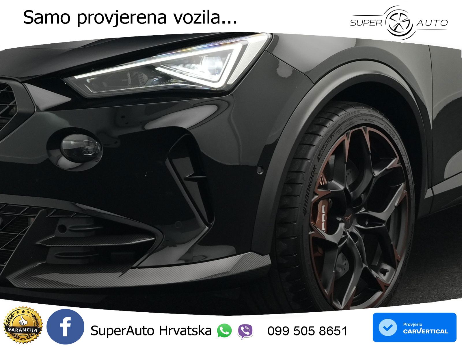 Cupra Formentor VZ5 2.5 TSI (390 KS) 4Drive DSG LED+GR SJED+ACC