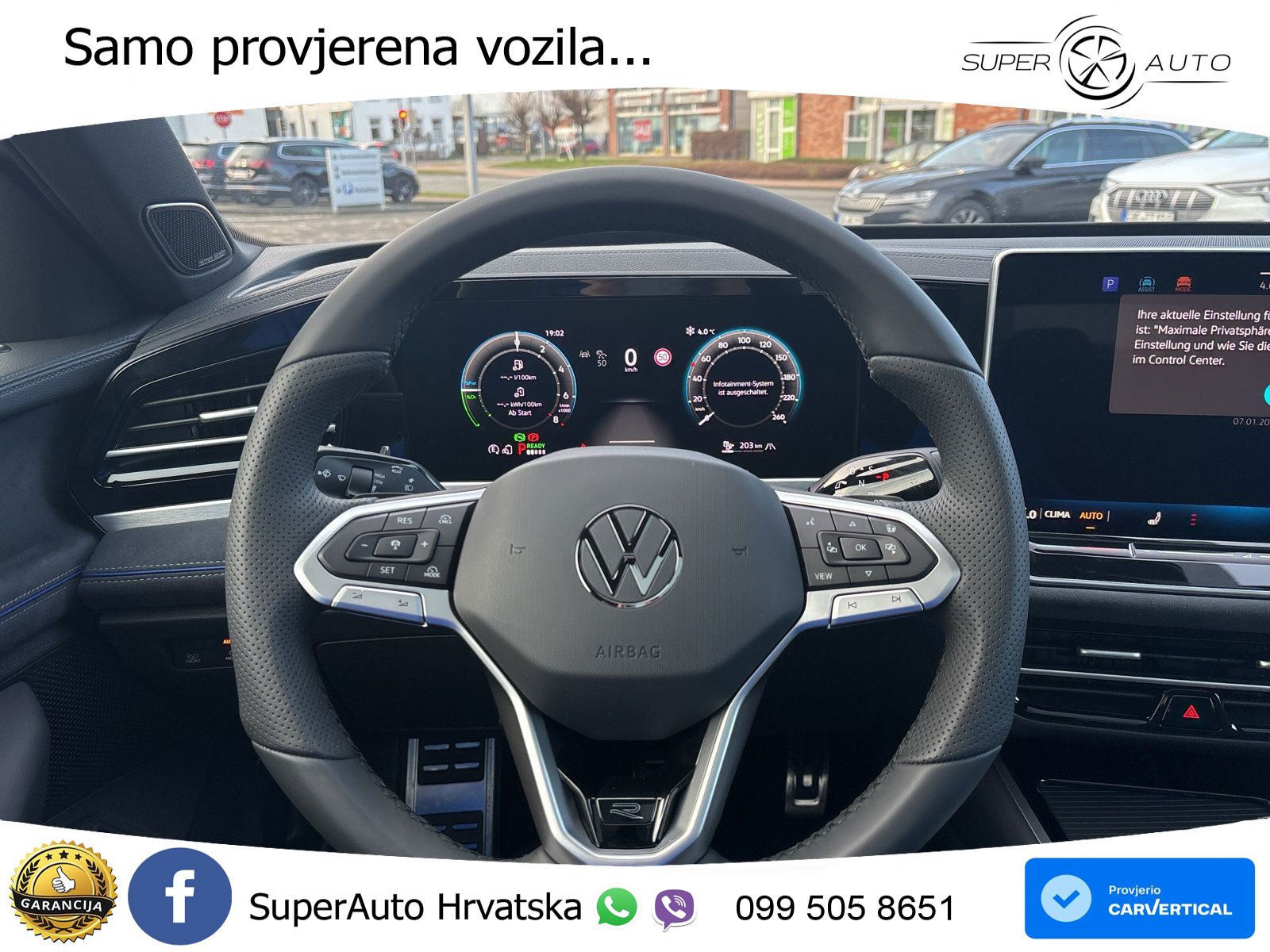 Volkswagen Passat Variant 1.5 TSI (272 KS) eHybrid DSG R-Line MATRIX+GR SJED+KAM
