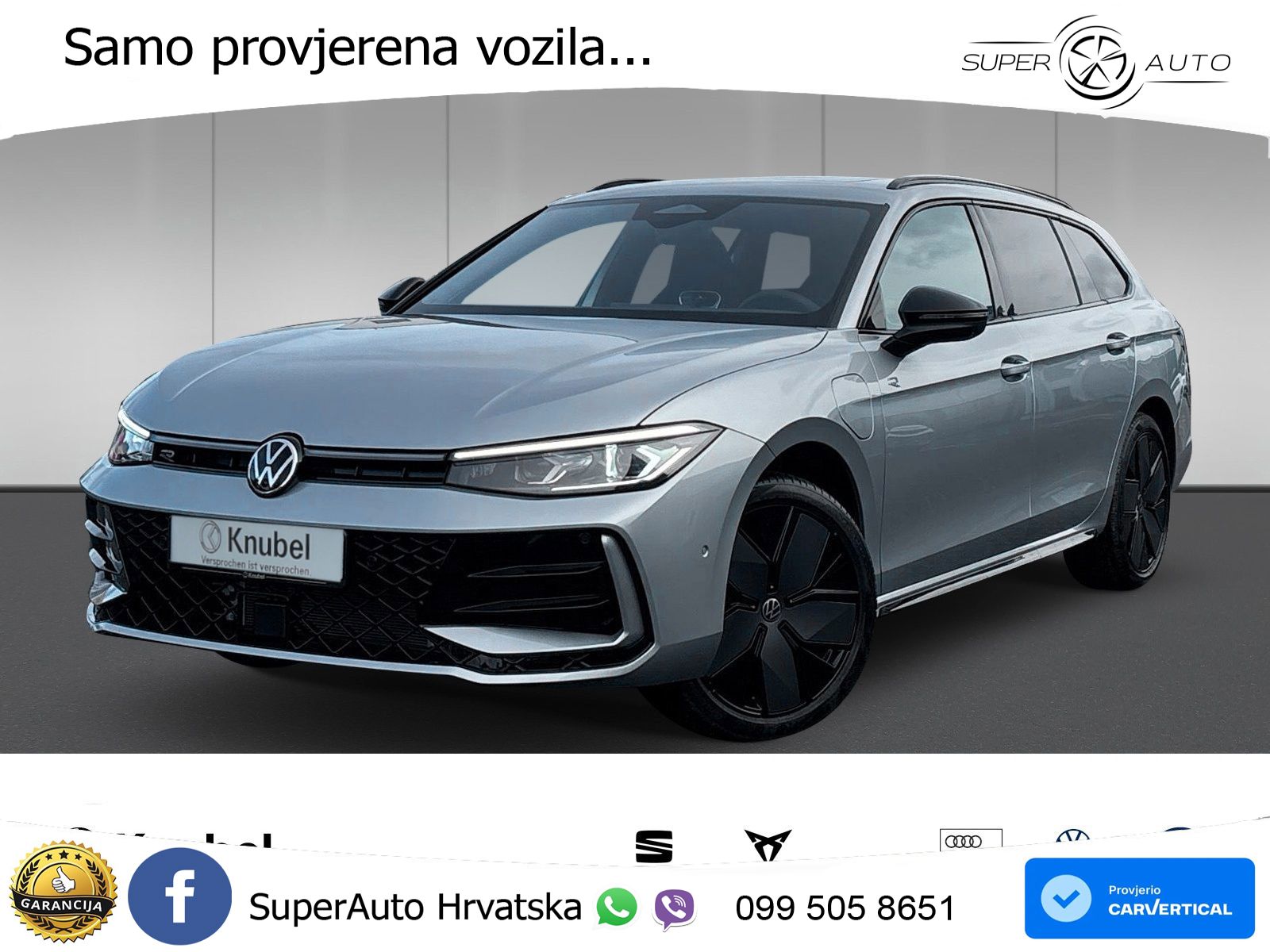 Volkswagen Passat Variant 1.5 TSI (272 KS) eHybrid DSG R-Line MATRIX+GR SJED+KAM