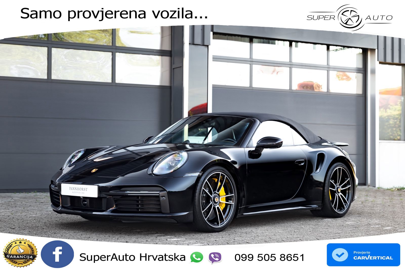 Porsche 911 Turbo S Cabriolet 3.8 (650 KS) PDK MATRIX+GR SJED+KAM