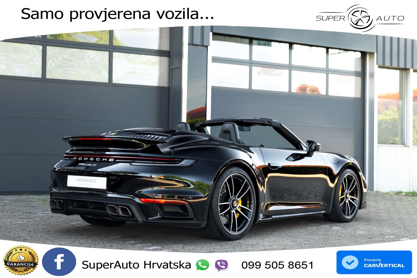 Porsche 911 Turbo S Cabriolet 3.8 (650 KS) PDK MATRIX+GR SJED+KAM
