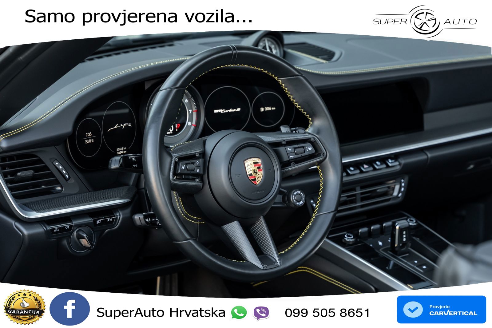 Porsche 911 Turbo S Cabriolet 3.8 (650 KS) PDK MATRIX+GR SJED+KAM