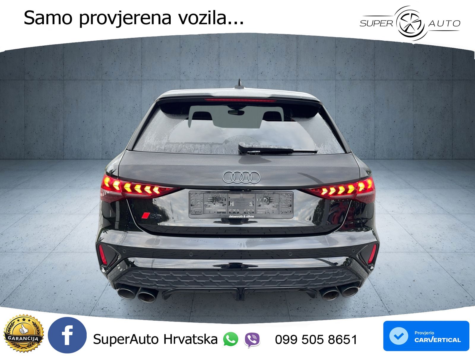 Audi S3 2.0 TFSI (333 KS) quattro S tronic LED+GR SJED+ACC