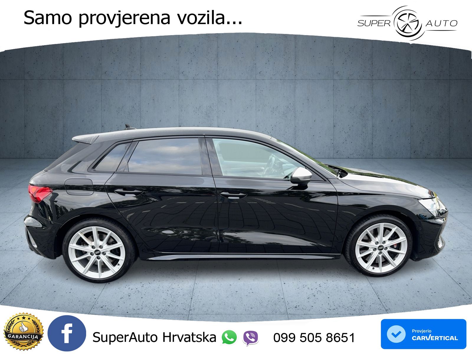 Audi S3 2.0 TFSI (333 KS) quattro S tronic LED+GR SJED+ACC
