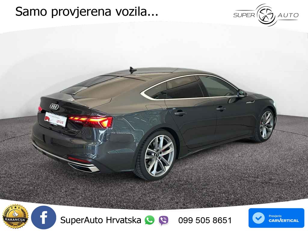 Audi A5 Sportback 40 TDI (204 KS) quattro S tronic advanced MATRIX+GR SJED+KAM