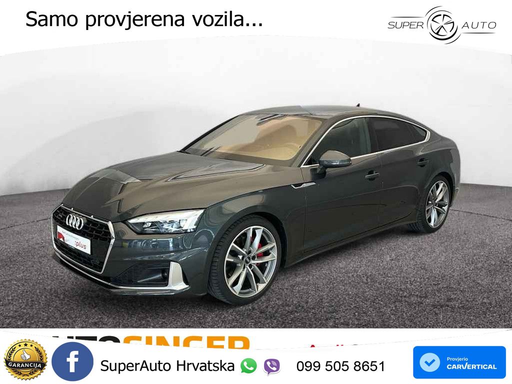 Audi A5 Sportback 40 TDI (204 KS) quattro S tronic advanced MATRIX+GR SJED+KAM