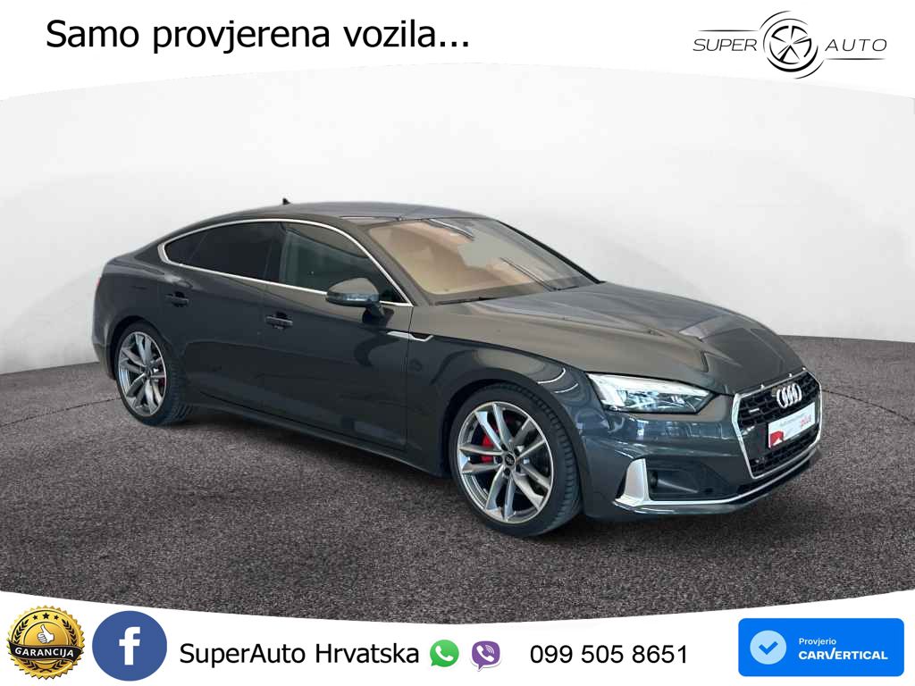 Audi A5 Sportback 40 TDI (204 KS) quattro S tronic advanced MATRIX+GR SJED+KAM